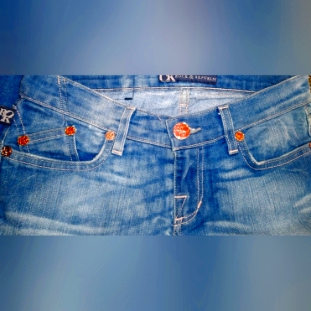 Rock & Republic distressed jeans - Picture 3 of 7